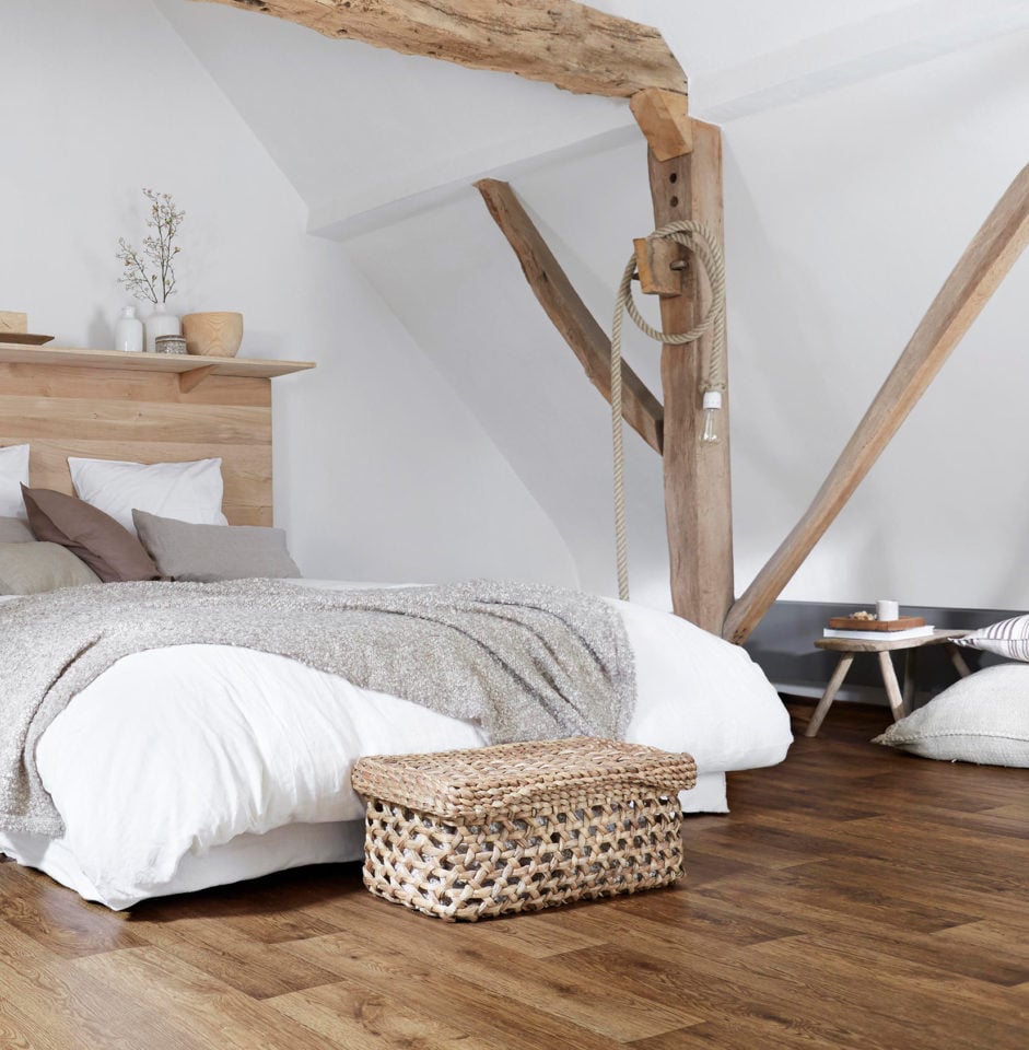 Vinyl Flooring in Bedroom