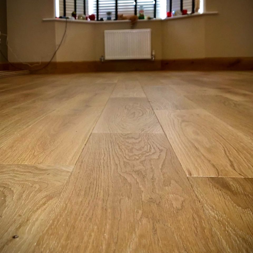 Real Wood Floor Installation Monarch Carpets 07